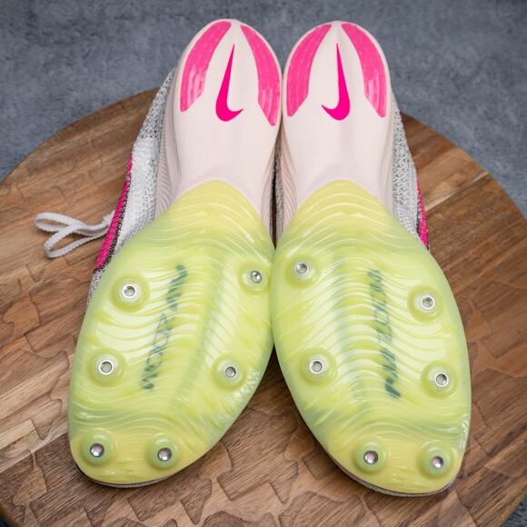 Nike Mens Air Zoom Victory Track & Field Distance Spikes Sail Sz 14 CD4385-101 - Picture 6 of 6